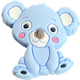 Silikon-Motivperle Koalabär : Pastellblau